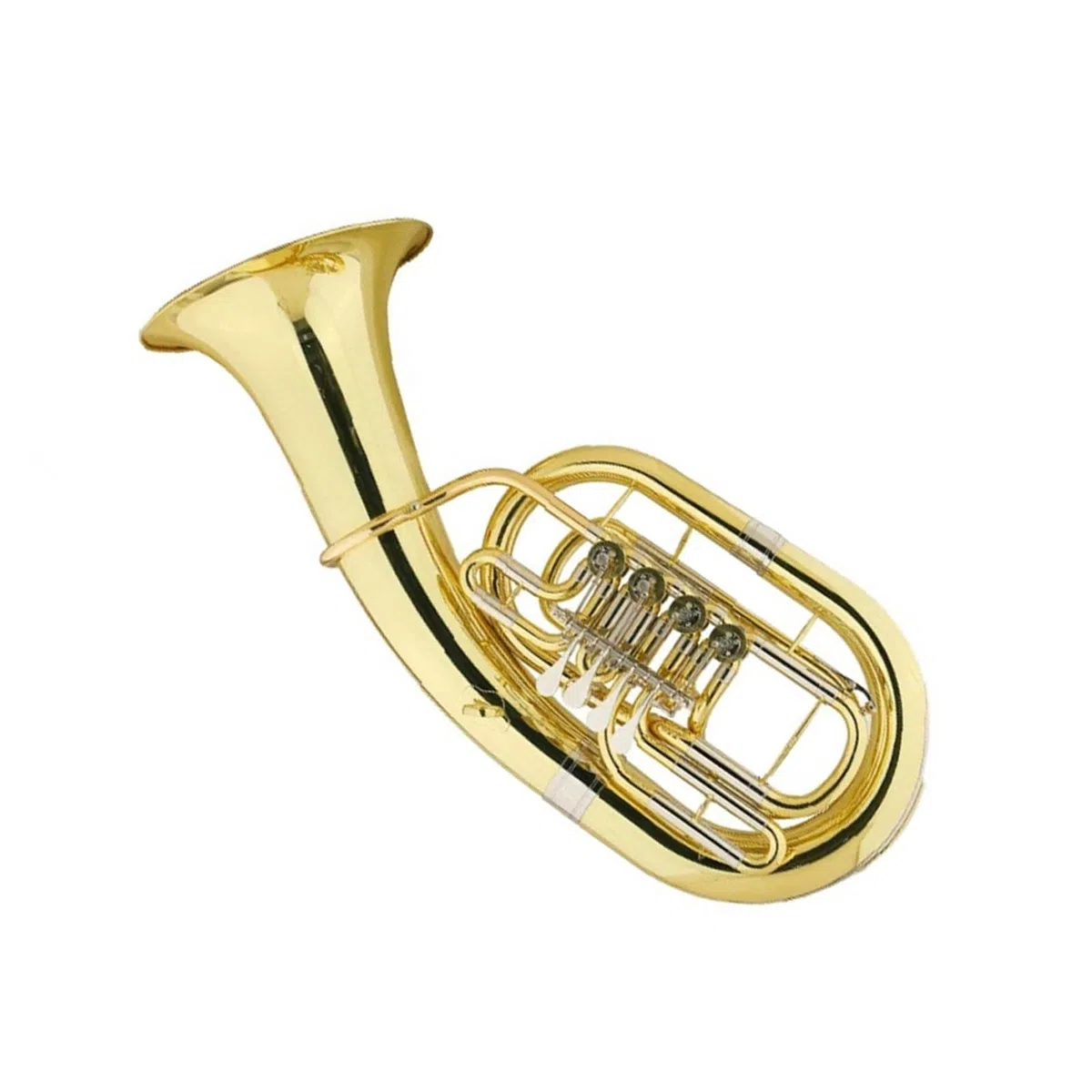 Euphonium Débutant Bec D'euphonium En Si Bémol Quatre Clés Bémols Bronze Phosphoreux