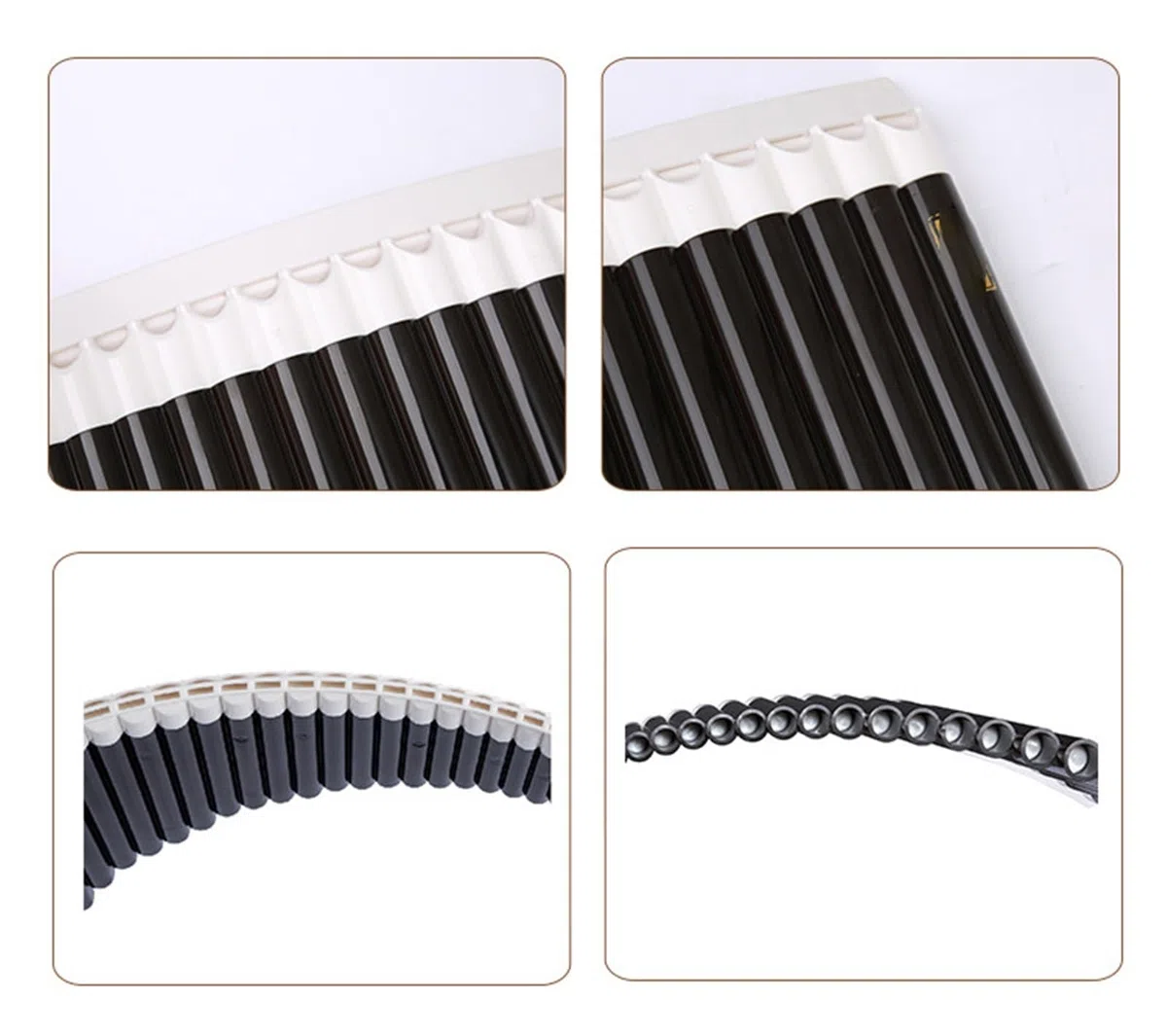 Flûte Pan Professionnels 23 Pipe Panpipes Résine ABS Do Majeur
