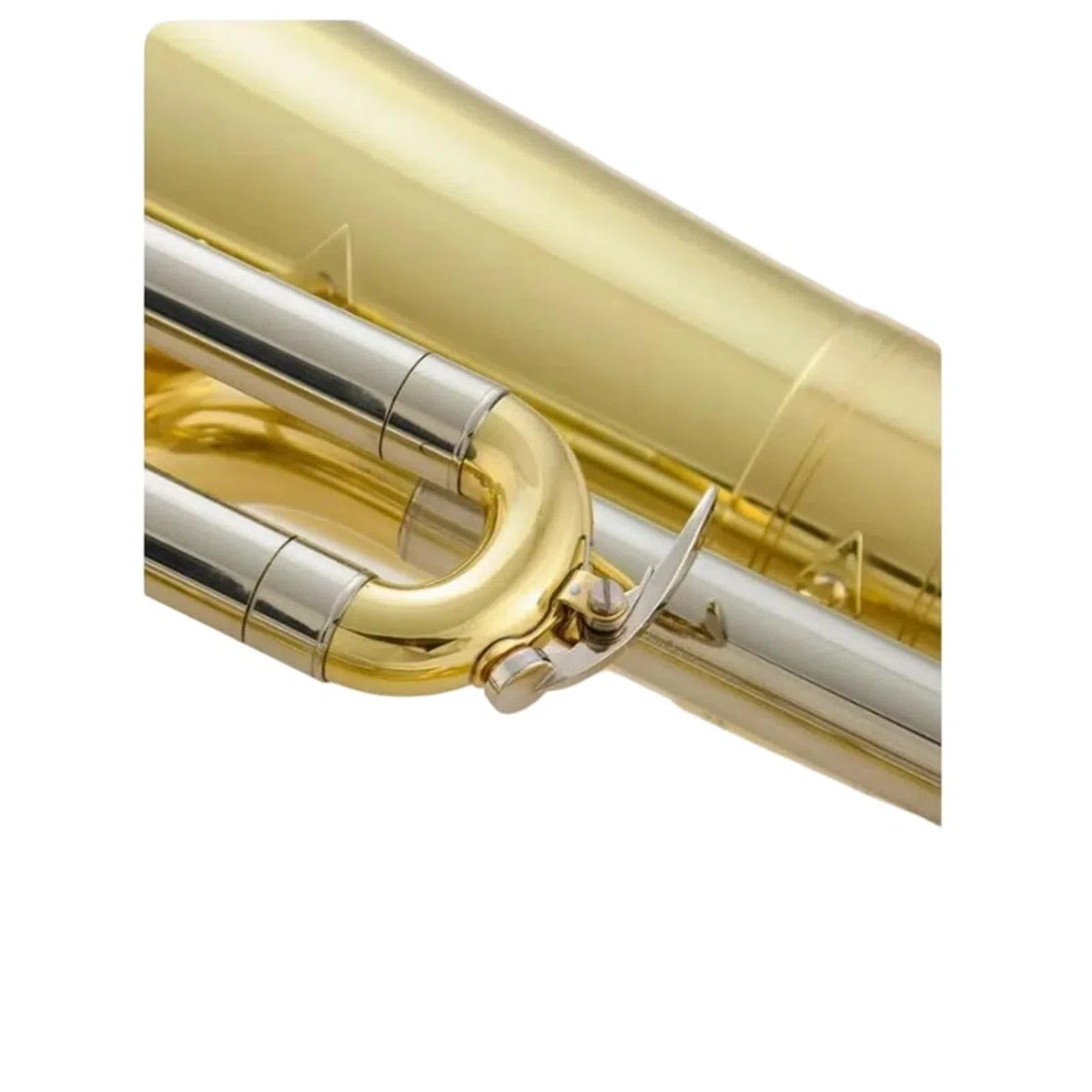 Kit Deuphonium Euphonium Clé Si Bémol Instrument En Laiton Professionnel À Trois Touches Finition Dorée