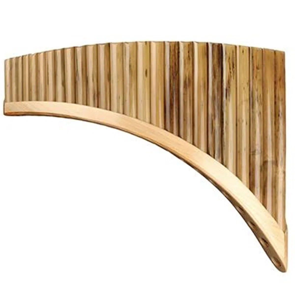 Les Mélomanes Flûte De Pan Flûte De Pan Faite À La Main 25 Tuyaux Clé De Sol Pour Les Amateurs De Musique Performance Professionnelle(LEFT SMALL)