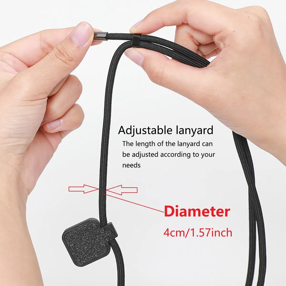Pour DJI Mic Mini Clip Magnet, accessoires de fixation magnétique Mic 3, cordon magnétique réglable pour le cou, fixation magnétique cachée à ventouse pour vêtements