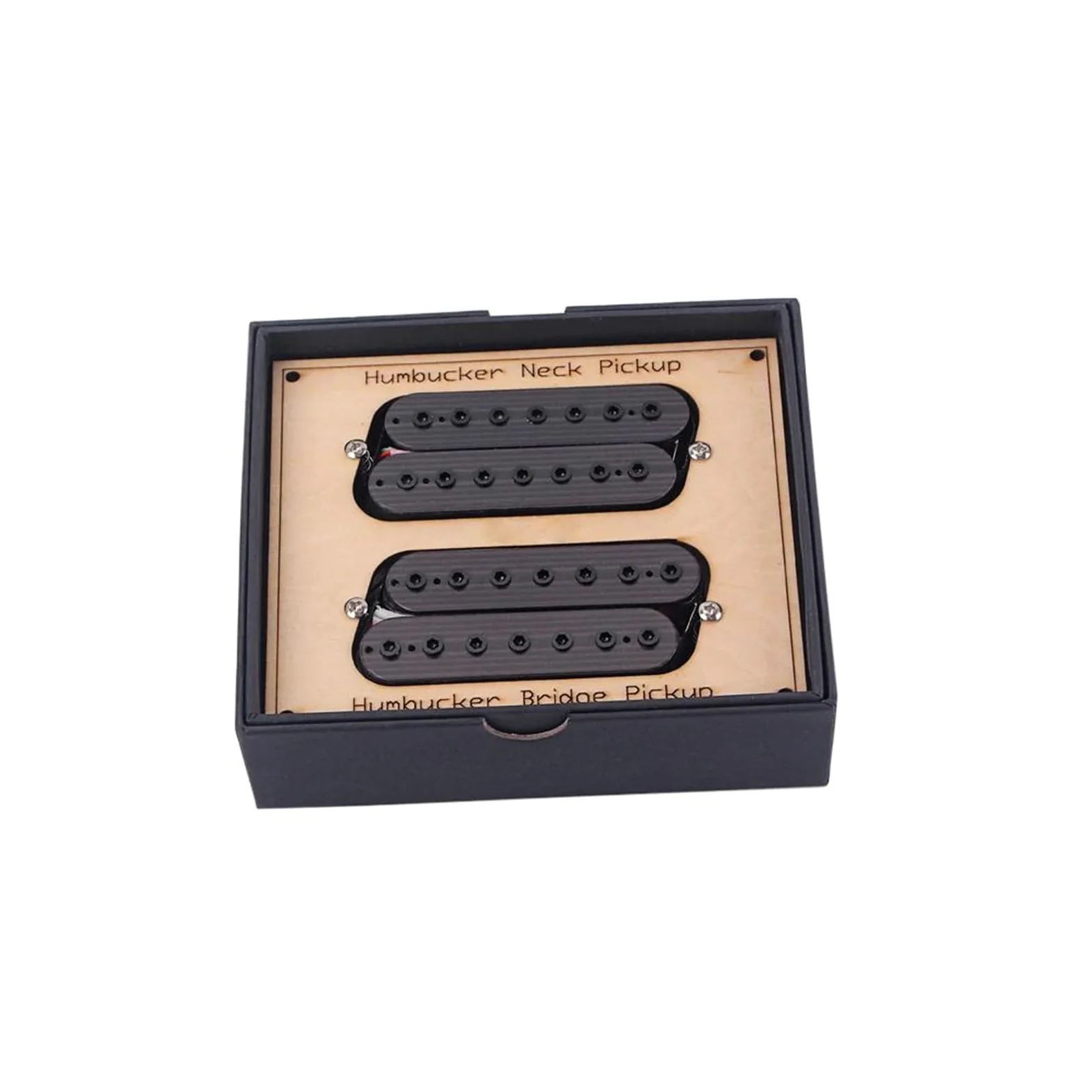 Micros de guitare Micro de guitare humbucker à 7 cordes pour manche et chevalet