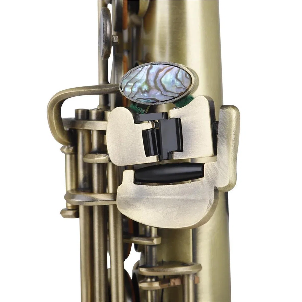 Saxophone Instruments De Musique Saxophone Soprano Sib Droit Bronze