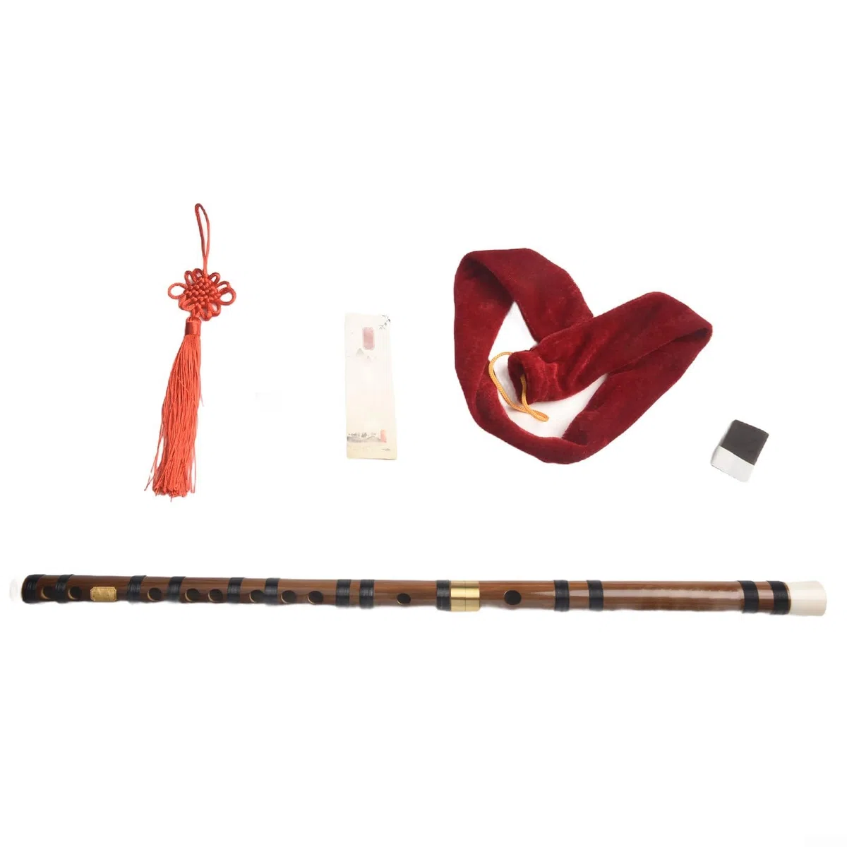 Flûte amusante à jouer, dizi chinois professionnel, clé en sol pour instrument Woodwind