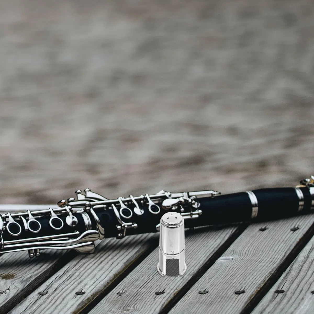 IMIKEYA Capuchon De Protection En Métal Nickelé Pour Clarinette Si Bémol Et Saxophone Alto Couvre Bec Durable Et Stable Accessoire Remplaçant Protection Robuste Pour Instruments À Vent