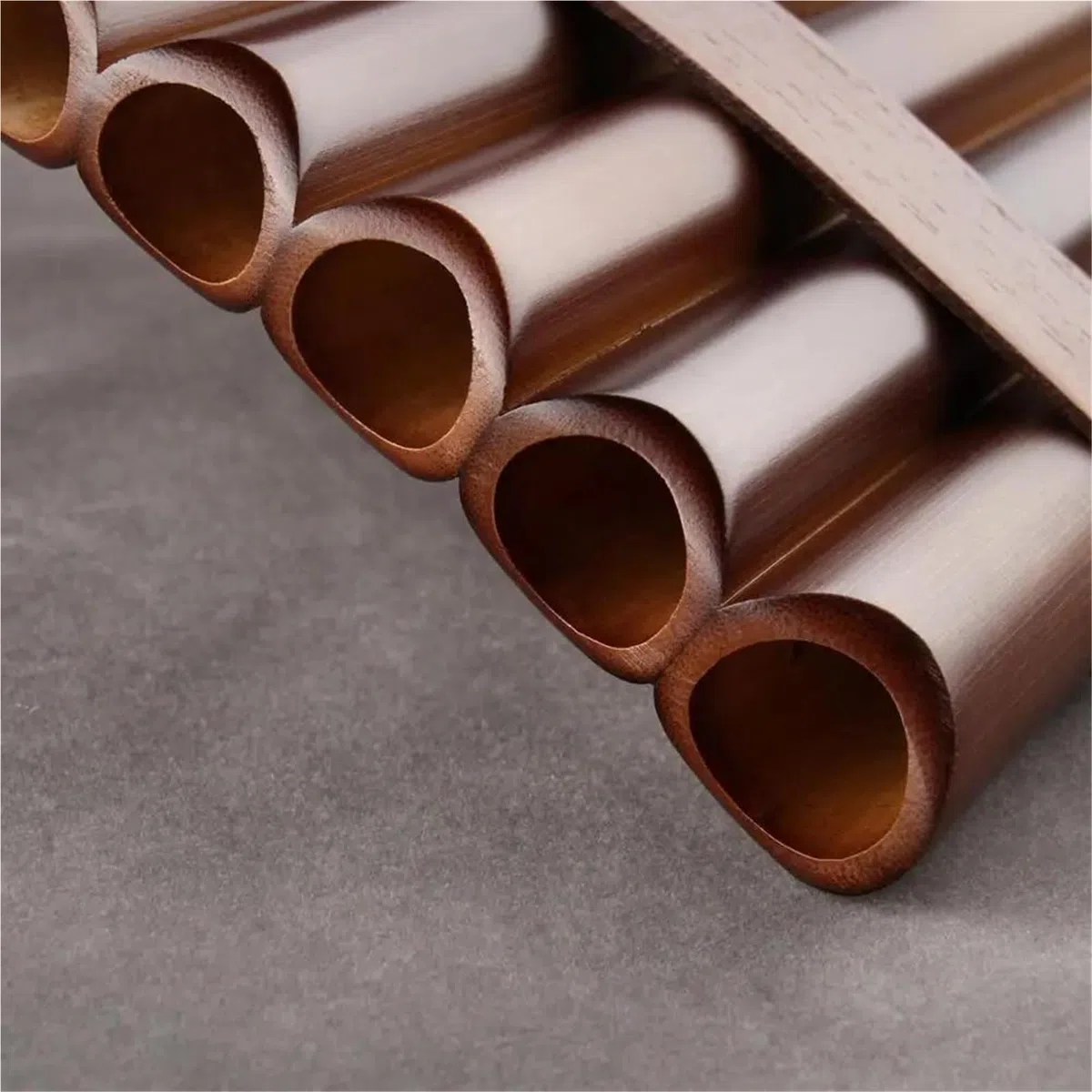 Les Mélomanes Flûte De Pan Flûte De Pan Traditionnelle En Bambou Naturel 25 Tuyaux Clé Sol(Type2)
