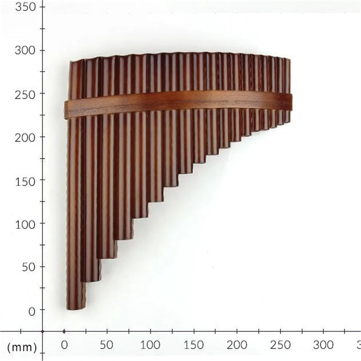 La Flûte De Pan Flûte De Pan En Bambou 18 Tuyaux Flûte De Pan Marron Clé F Tuyaux De Poêle Bois De Vent Instrument De Musique Traditionnel(Right)
