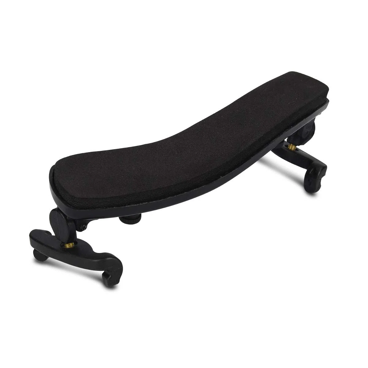 kwmobile Épaulière de Violon 1/2 - Coussin de Violon Support Épaule - Accessoire pour Débutant et Professionnel - Angle Réglable - Noir