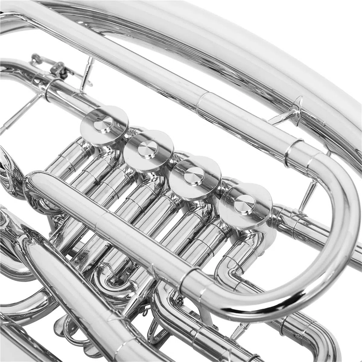 Kit Deuphonium Euphonium À Quatre Touches Inférieures Professionnel Cuivres Avec Accessoires Complets(2)