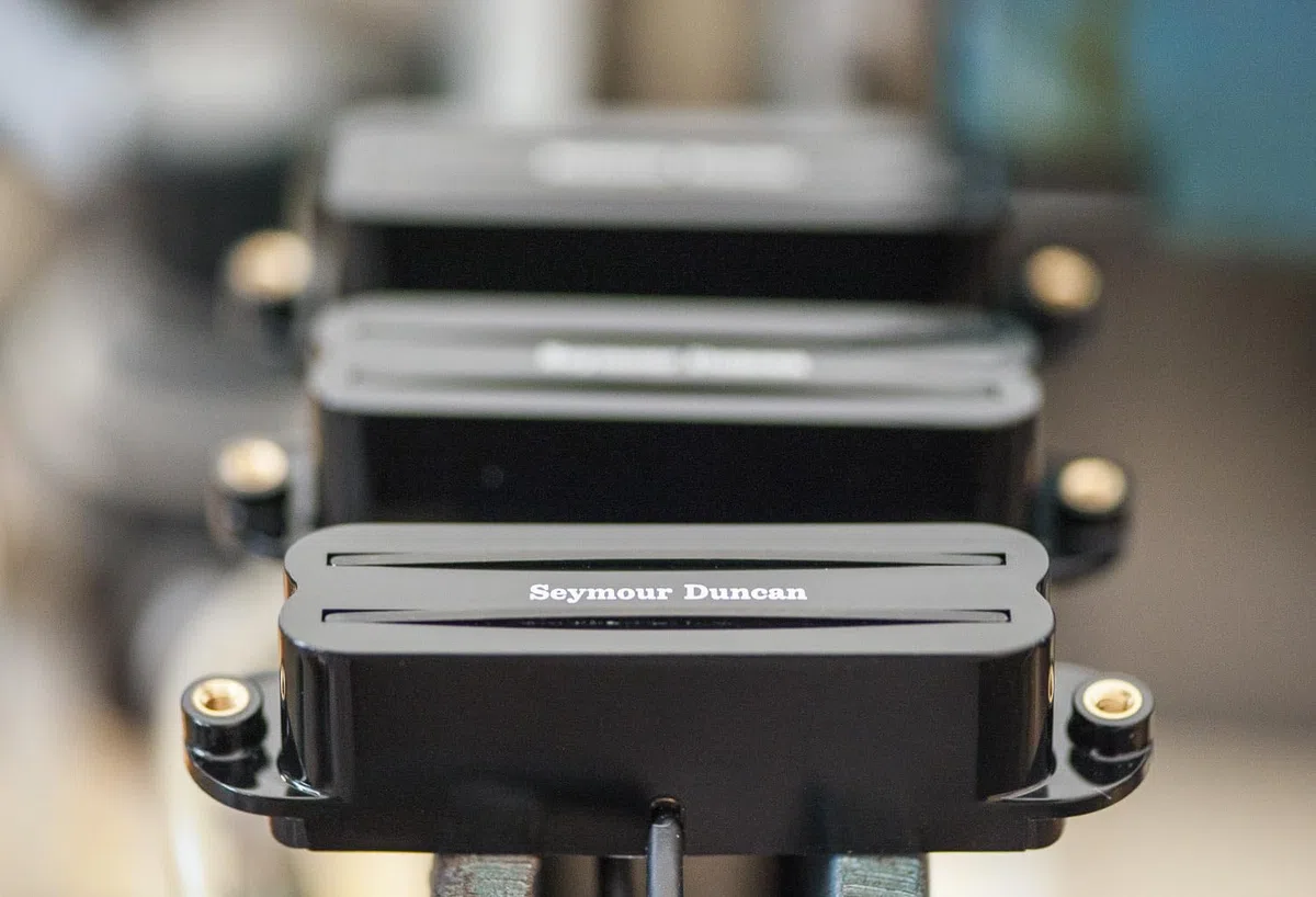 Seymour Duncan SHR-1B Humbucker format simple Hot Rails Strat Micro pour Guitare Electrique Noir