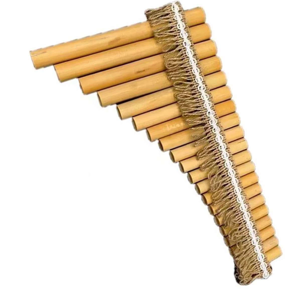 Flûte de Pan légère Accordage de la flûte de Pan instrument de musique