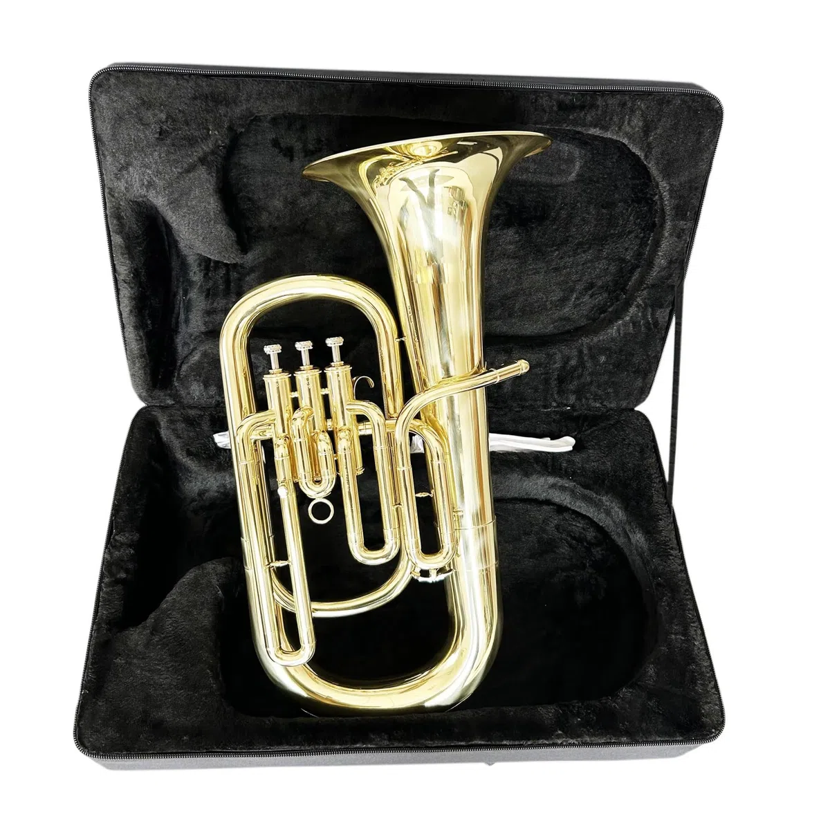 Euphonium Instruments De Musique Or 3 Pistons Euphonium Tone BB Adapté Aux Amateurs De Musique Débutants S'entraînent À Jouer