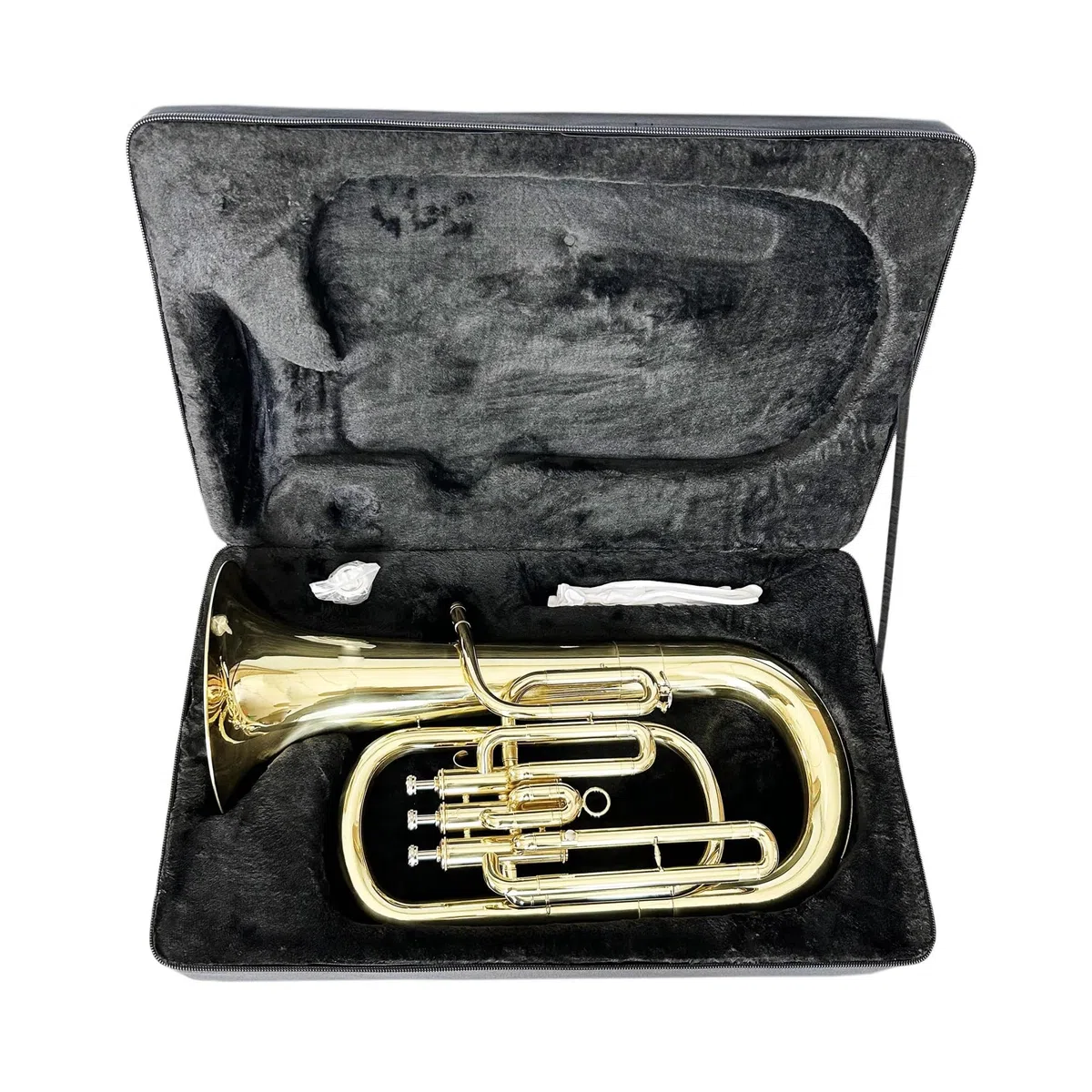 Euphonium Instruments De Musique Or 3 Pistons Euphonium Tone BB Adapté Aux Amateurs De Musique Débutants S'entraînent À Jouer