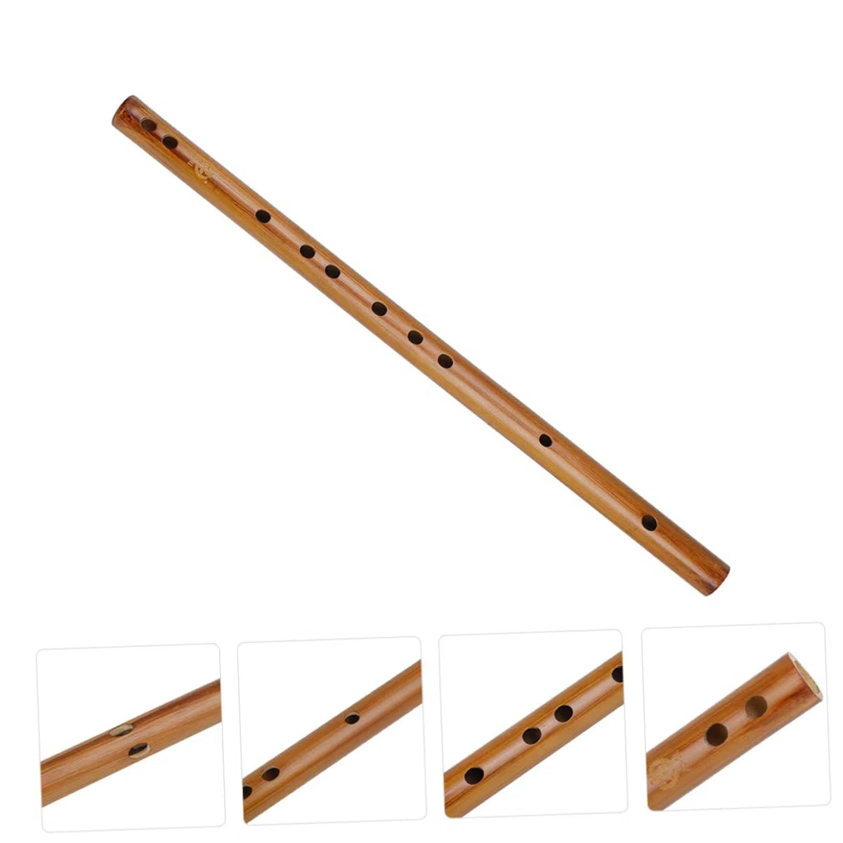 VILLCASE Flûte Piccolo En Bois c Clé Instrument De Musique Traditionnel Pratique Sans Laque Polissage Miroir Livrée Paquet En Velours Petite Flûte Portable Pour Débutants Solide