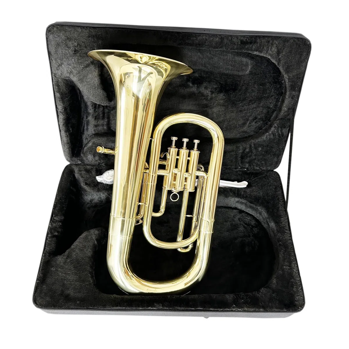 Euphonium Instruments De Musique Or 3 Pistons Euphonium Tone BB Adapté Aux Amateurs De Musique Débutants S'entraînent À Jouer