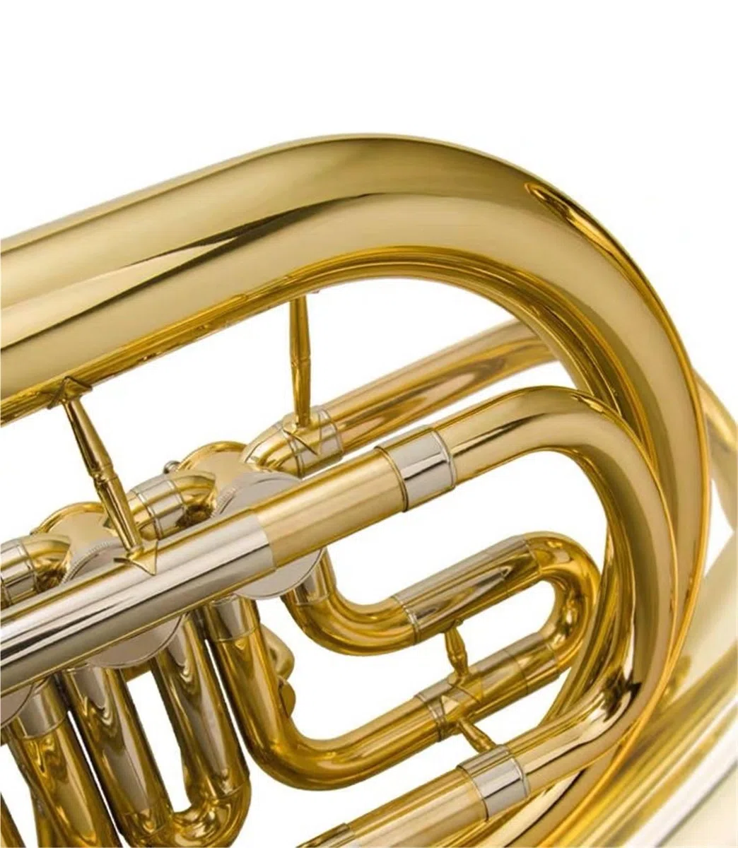 Euphonium Débutant Bec D'euphonium En Si Bémol Quatre Clés Bémols Bronze Phosphoreux
