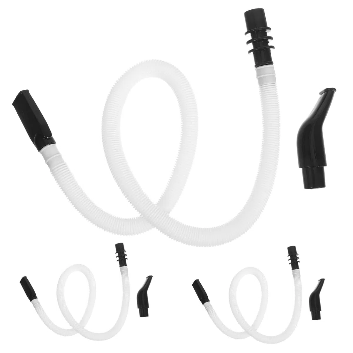 HEMOTON Set de 3 Tubes de Mélodica en Plastique Flexible Embouchure, Accessoires Légers pour Instrument de Musique, Adaptés aux Écoles et Groupes