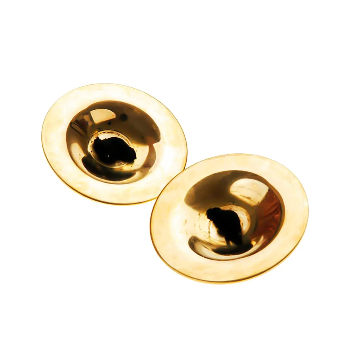 Alnicov 3 paires de cymbales de doigt Zills de doigt pour l'instrument de musique de doigt de danse du ventre pour la partie de danseur d'or