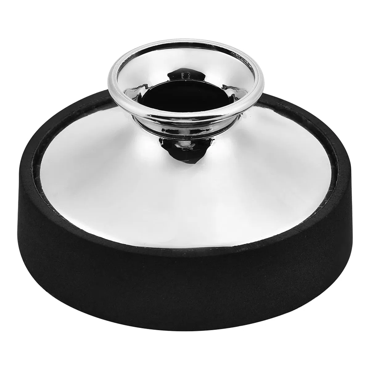 Sourdine pour Saxophone Alto, Accessoire D'amortissement pour Saxophone Alto en ABS Léger pour Affaiblir le Son sans Déranger les Autres (SILVER)