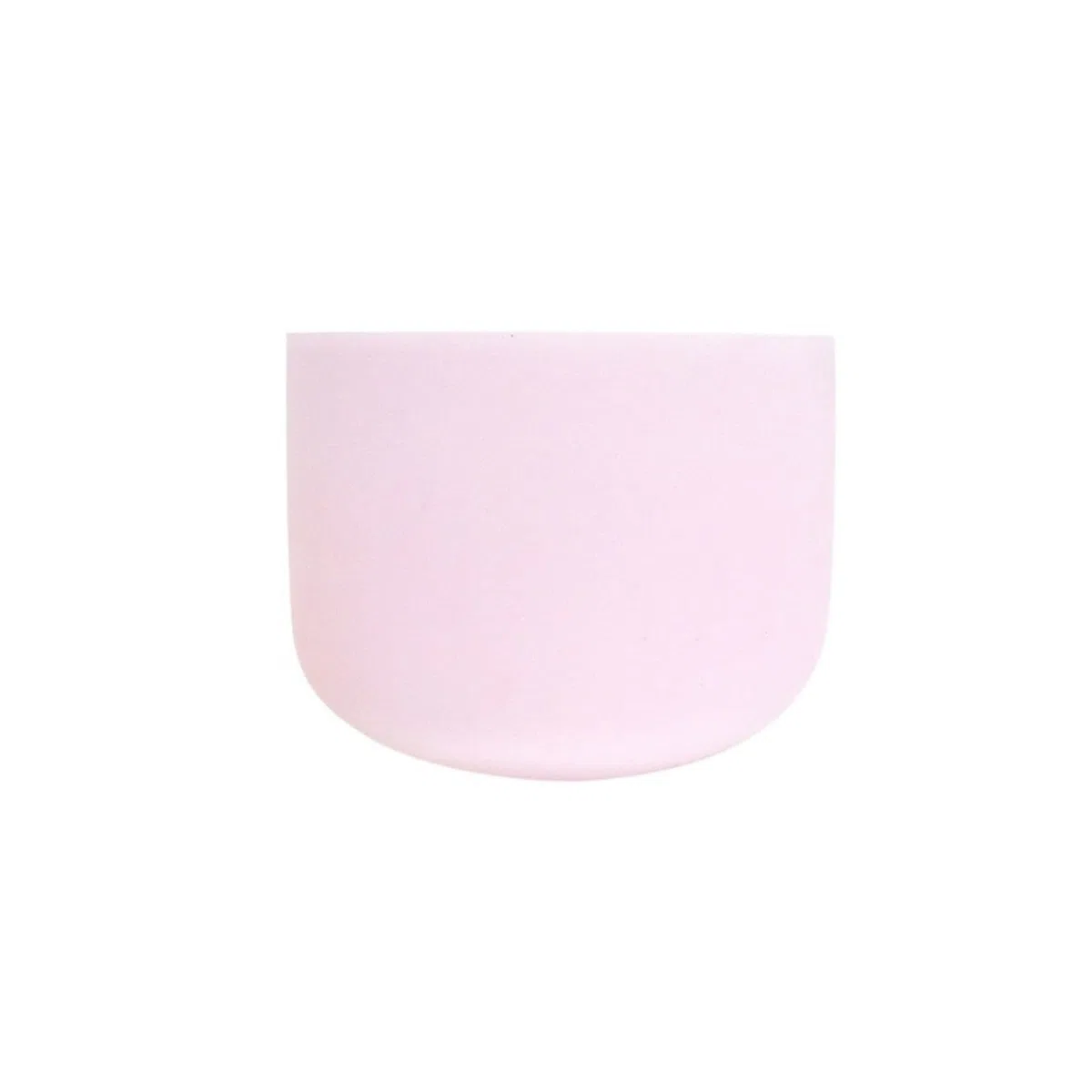 Bol Chantant en Cristal de Quartz Rose de 13 Pouces for la méditation sonore du Yoga