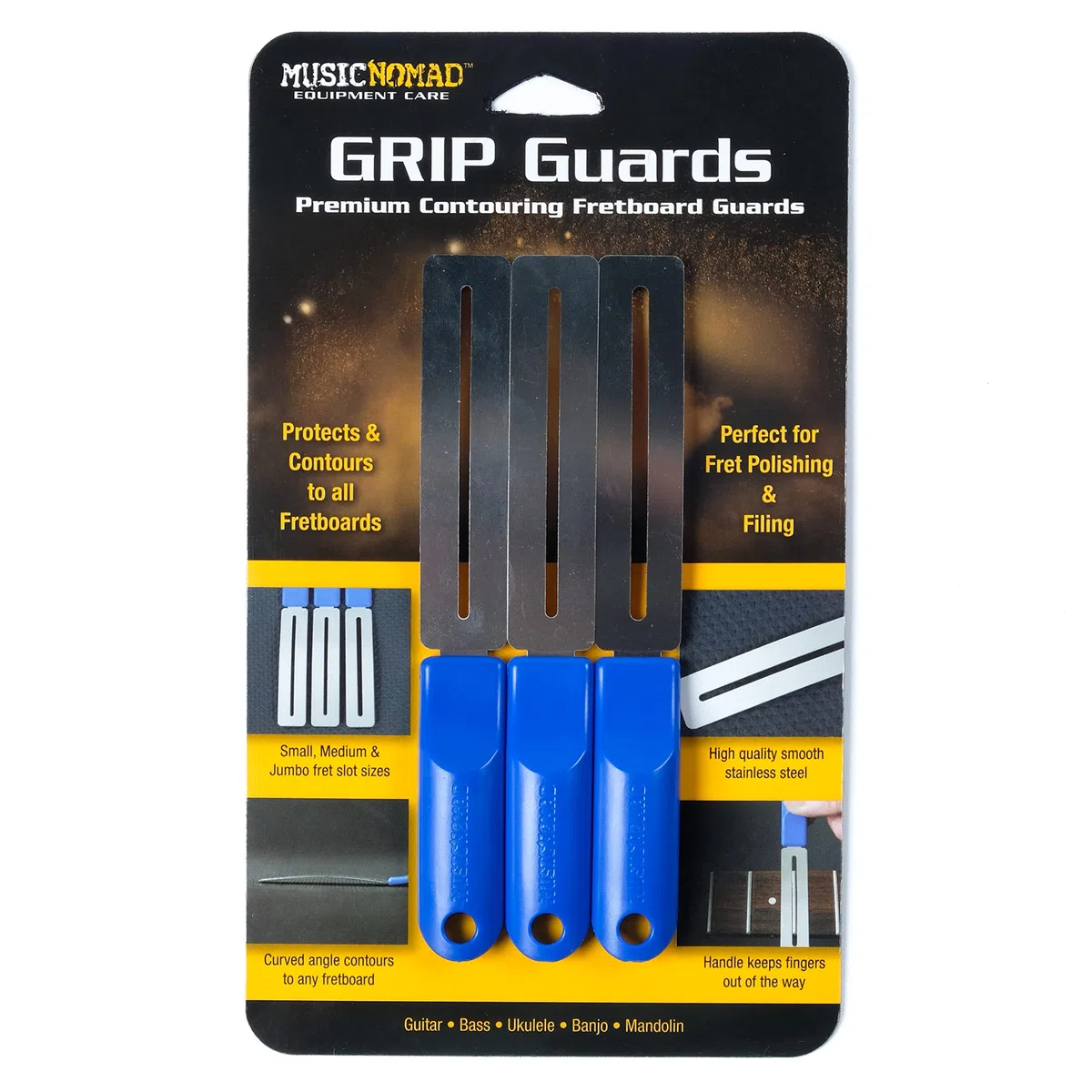 Musique Nomad Mn225 Grip Premium Touche gardes