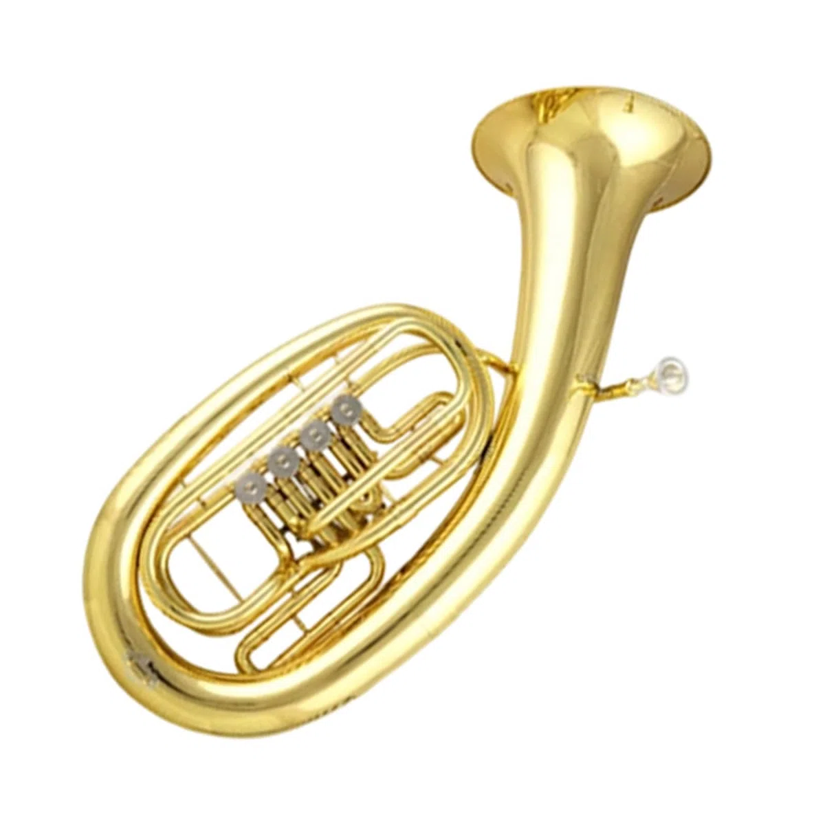 Quatre Touches Bémol Et Une Touche Verticale Permettent Aux Débutants De Jouer De L'euphonium Un Instrument Professionnel Euphonium Professionnel(3/4)