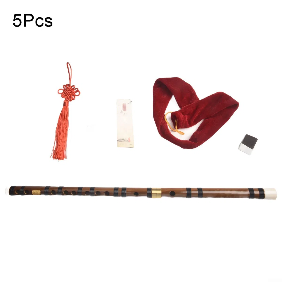Flûte amusante à jouer, dizi chinois professionnel, clé en sol pour instrument Woodwind