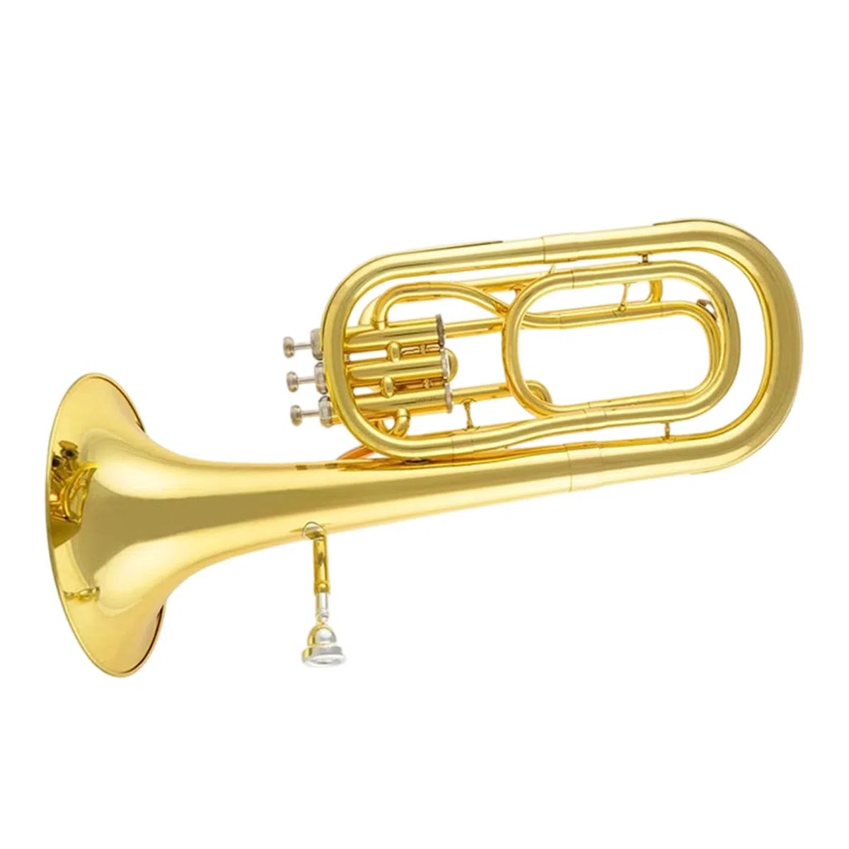 Euphonium Euphonium Ténor En Si Bémol À 3 Touches Idéal Pour Les Débutants Souhaitant S'exercer À Jouer D'instruments Professionnels(3/4)
