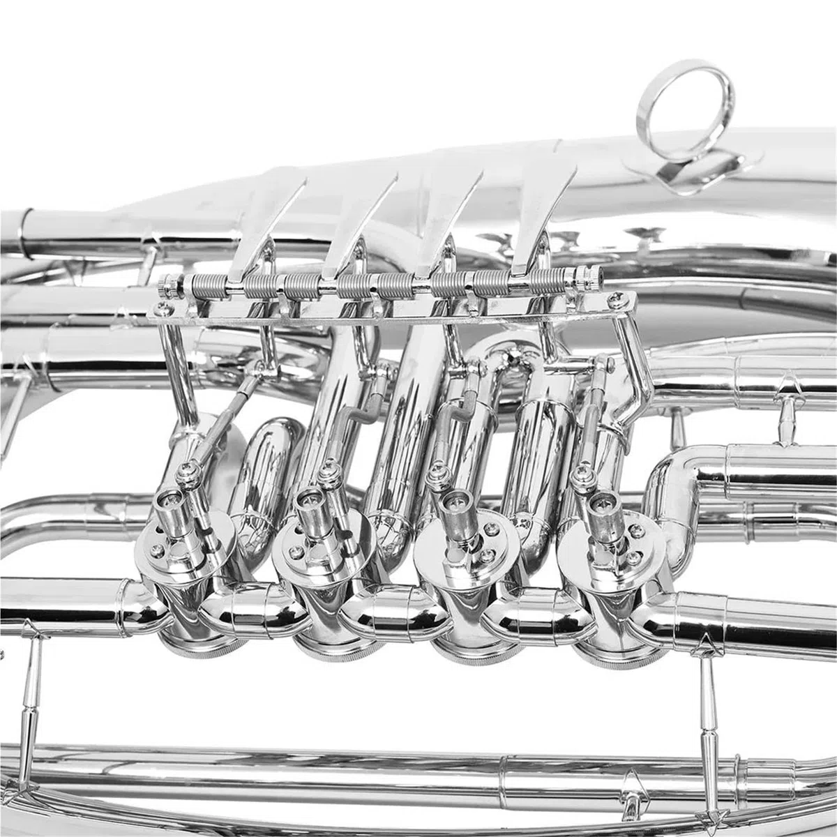 Kit Deuphonium Euphonium À Quatre Touches Inférieures Professionnel Cuivres Avec Accessoires Complets(2)