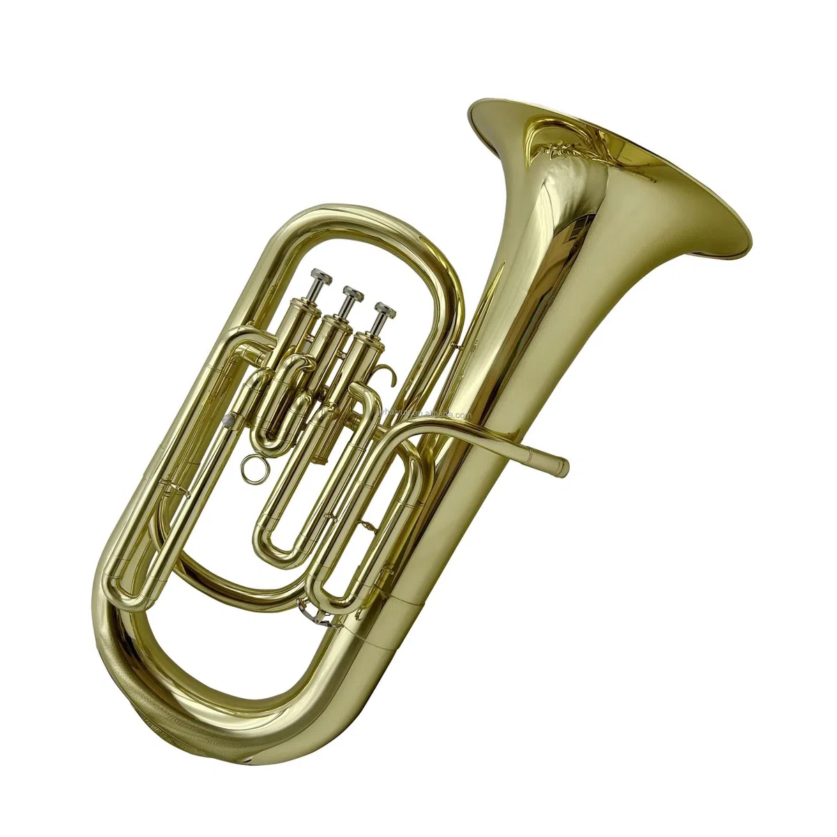 Euphonium Instruments De Musique Or 3 Pistons Euphonium Tone BB Adapté Aux Amateurs De Musique Débutants S'entraînent À Jouer