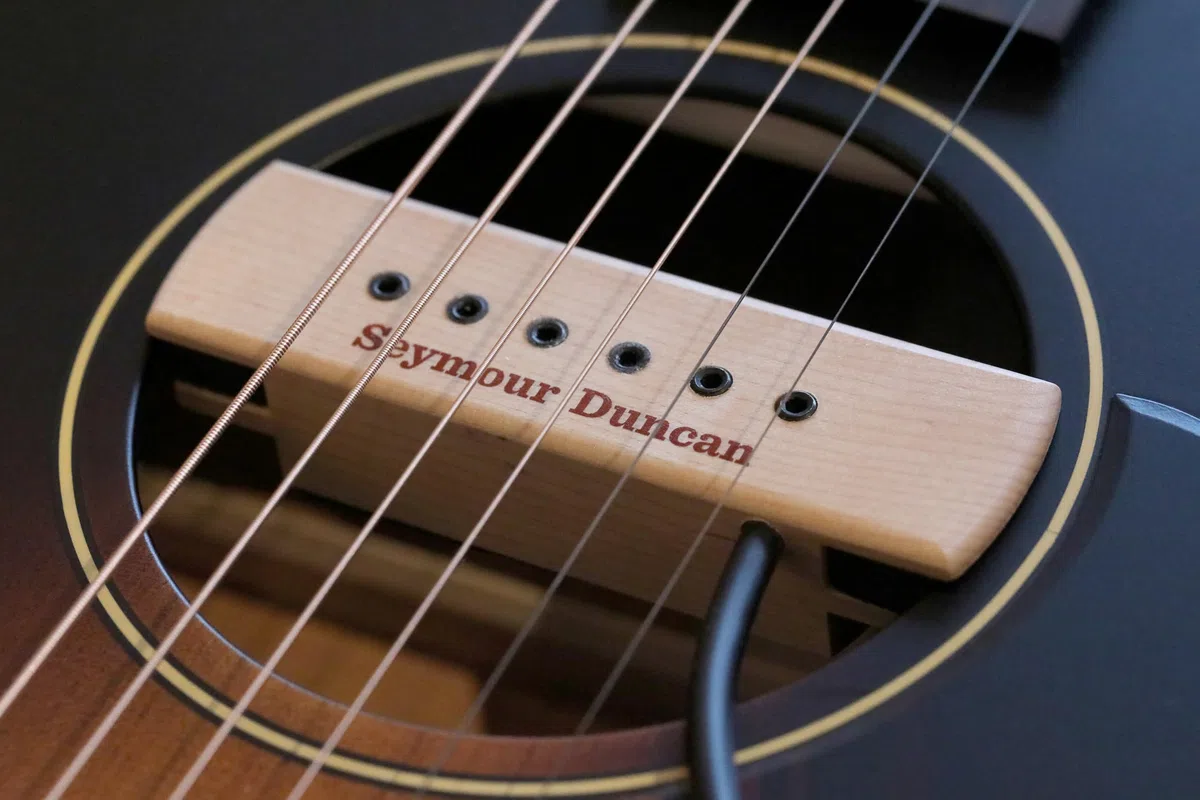 Seymour Duncan SA-3XL Série Rosace Woody Hum-Canceling Micro pour Guitare acoustique Marron